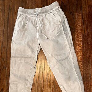 Gap Gray Joggers | Size Small | Denim-Look, Stretch Waist